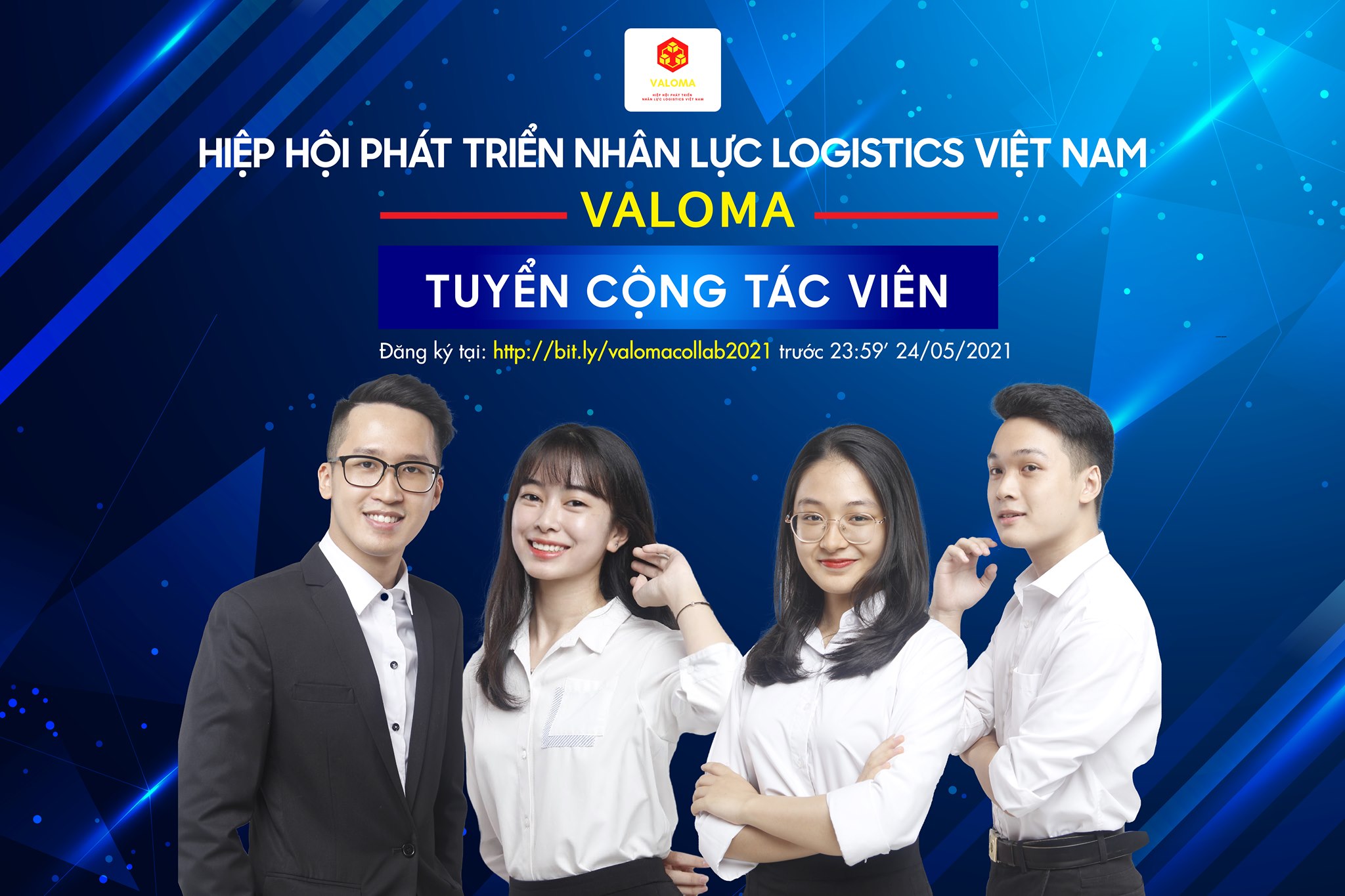 Tuyển cộng tác viên của Hiệp hội Phát Triển Nhân Lực Logistics Việt Nam