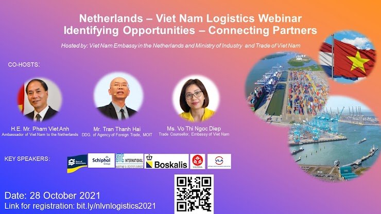 Mời tham dự hội thảo “Logistics Việt Nam – hà lan: xác định cơ hội và kết nối đối tác”