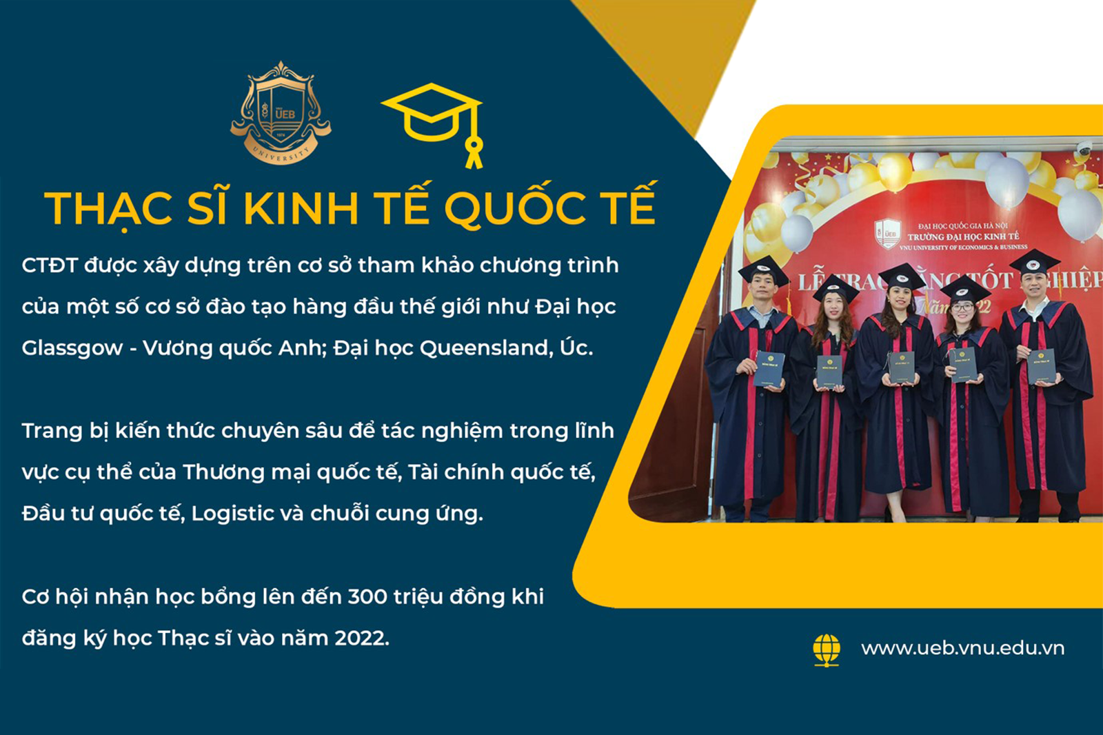 Chương trình thạc sĩ kinh tế quốc tế 2022: chìa khóa phát triển nghề nghiệp trong lĩnh vực Logistics và chuỗi cung ứng