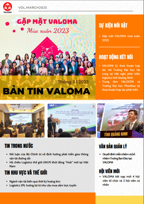 Bản tin VALOMA tháng 3/2023