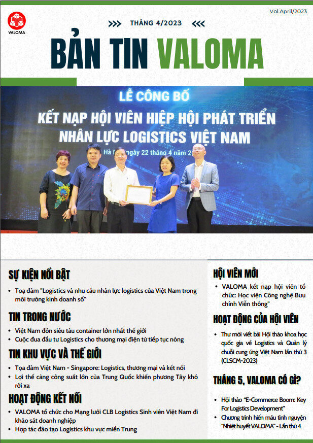 Bản tin VALOMA tháng 4/2023