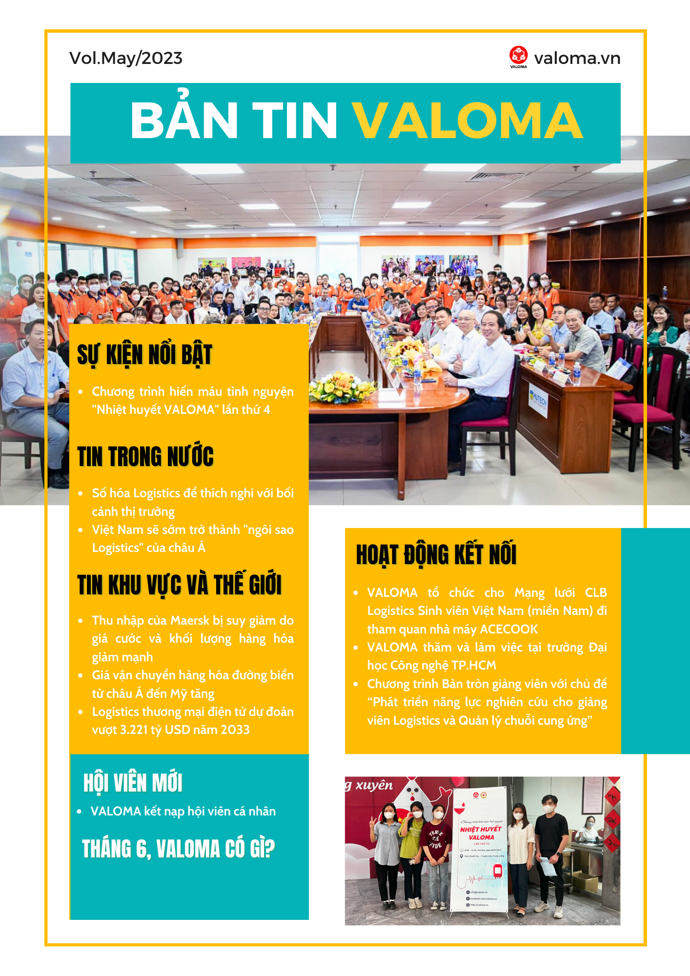 Bản tin VALOMA tháng 5/2023