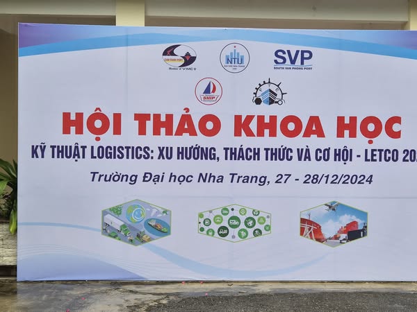 Trường Đại học Nha Trang tổ chức hội thảo khoa học về kỹ thuật Logistics