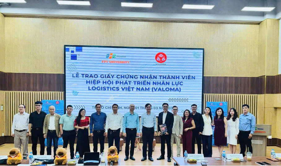 Đại học fpt chính thức gia nhập Hiệp hội phát triển nhân lực Logistics Việt Nam (VALOMA), mở ra nhiều cơ hội cho sinh viên