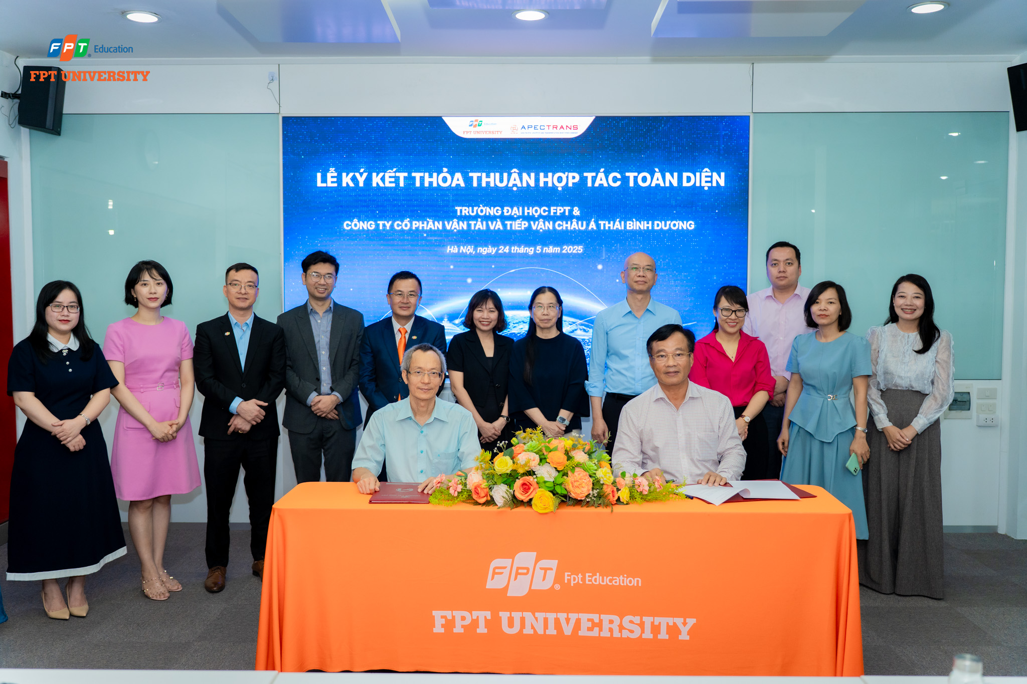 VALOMA tham dự lễ ký kết hợp tác giữa trường đại học fpt với 5 doanh nghiệp Logistics