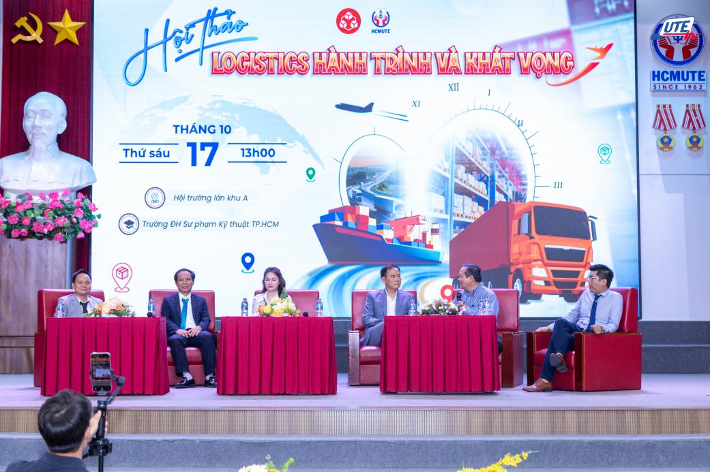 VALOMA đồng hành cùng hcmute truyền cảm hứng cho sinh viên ngành Logistics trong chương trình cà phê sinh viên số 10