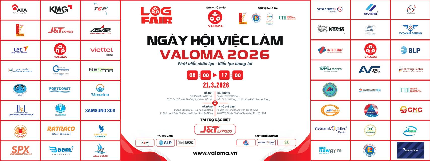 [THÔNG CÁO BÁO CHÍ] LogFair 2026 – Ngày hội việc làm Logistics quy mô toàn quốc lớn nhất từ trước tới nay