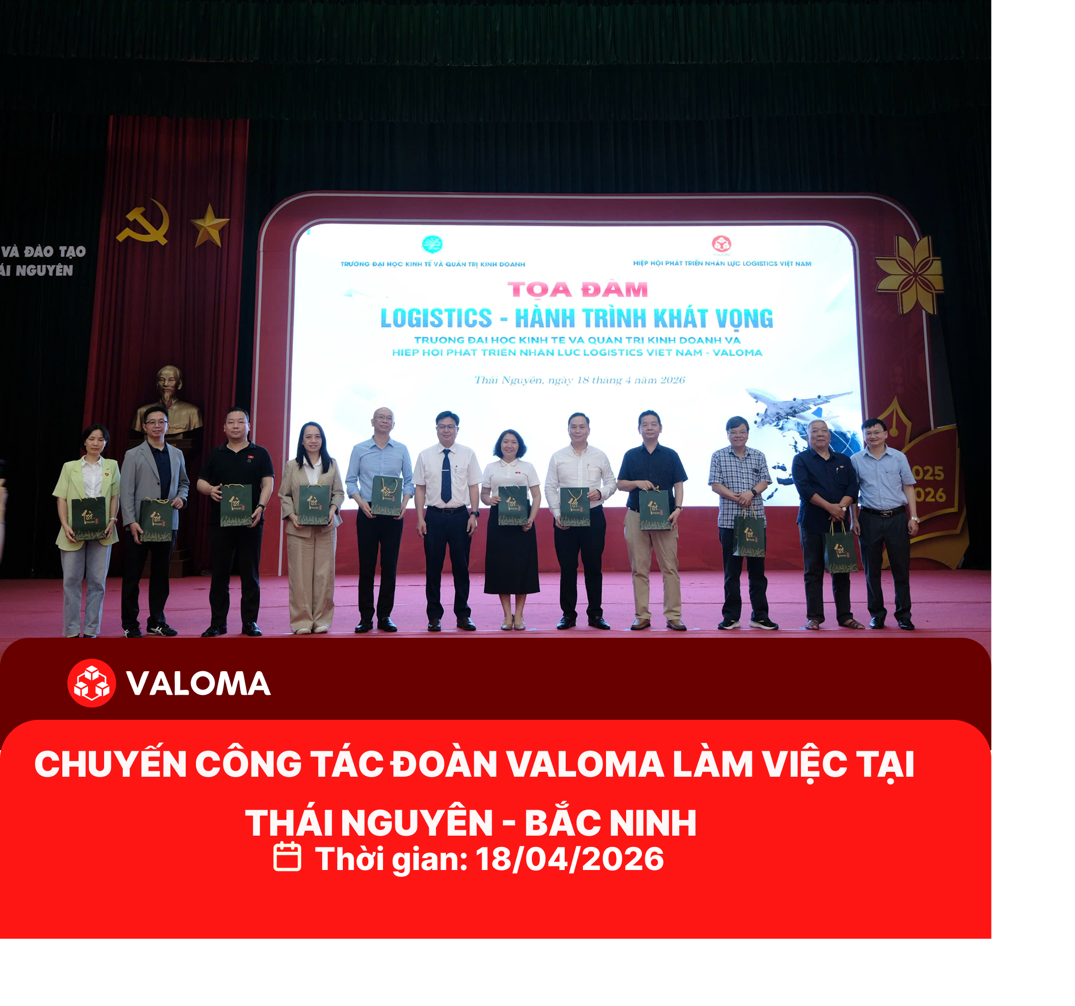[từ nhịp cầu tri thức đến khát vọng vươn tâm] chuyến công tác đoàn VALOMA làm việc tại thái nguyên – bắc ninh