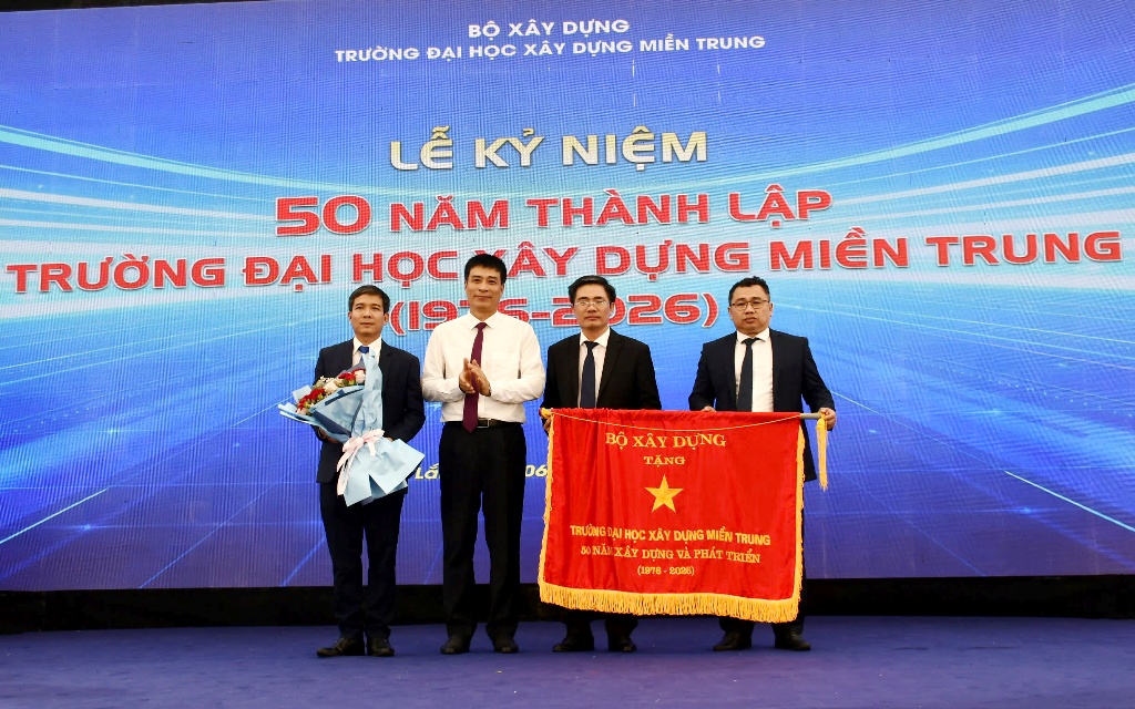 VALOMA chúc mừng kỷ niệm 50 năm ngày thành lập trường đại học xây dựng miền trung (1976 – 2026)